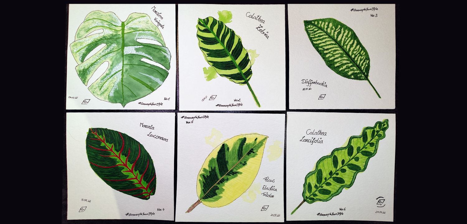 #GreeneryInYourStyle Challenge